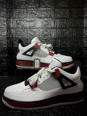 2009 Nike Air Jordan Fusion 4 AJF4 Fire Red (364342-161) Casual