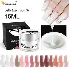 Nail Extension Build Jelly Gel UV Nail Art Soak Off Quick Gel Manicure 15ml