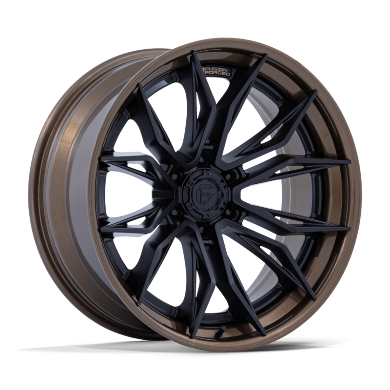 4 22 Inch Black Bronze Wheels Rim Fuel Mutiny FC404 Ford Bronco