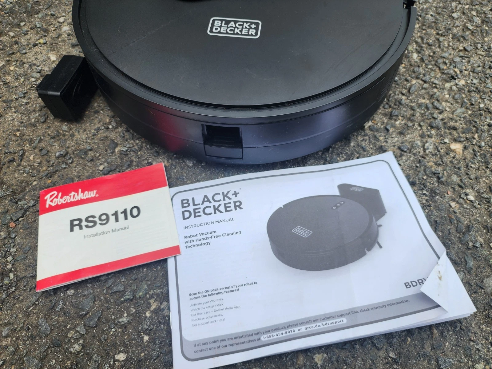 Black Decker Robot Vacuum