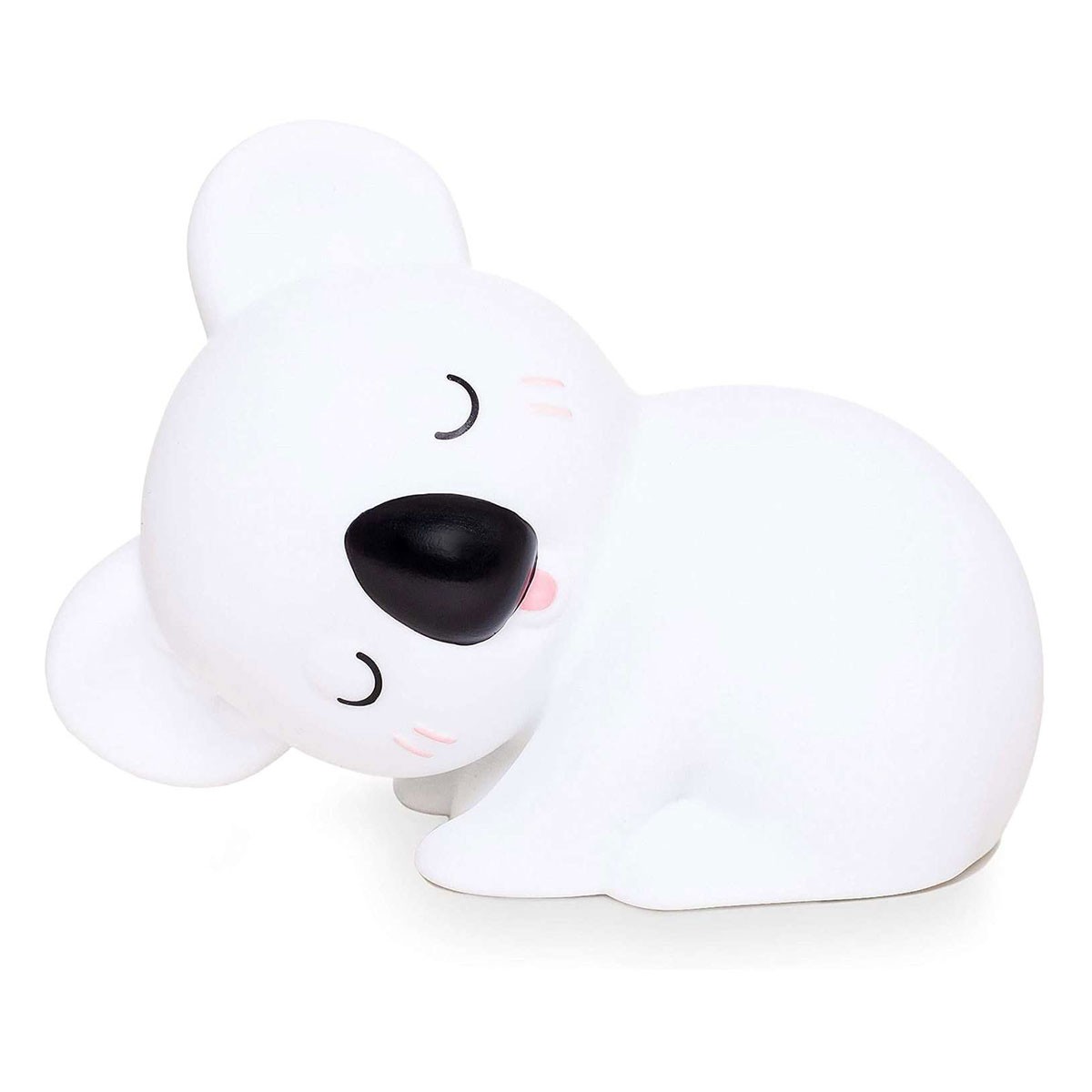 Veilleuse koala blanc tactile en silicone pour apaiser la peur du noir