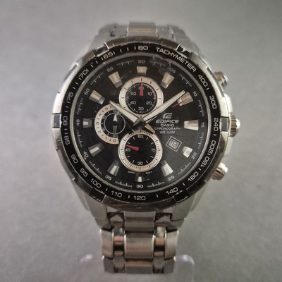 Casio Edifice Chronograph   Sportlich-elegante Herrenarmbanduhr