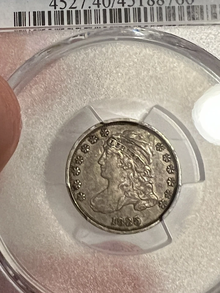 1835 Capped Bust Silver Dime - PCGS Graded XF40 - Image 3 of 4