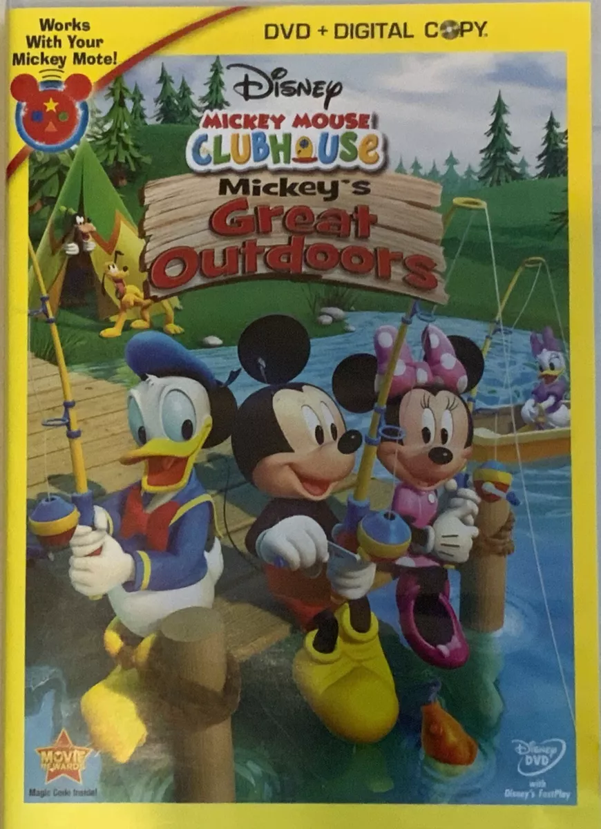 Disney, Media, 4 Disney Mickey Mouse Clubhouse Dvds