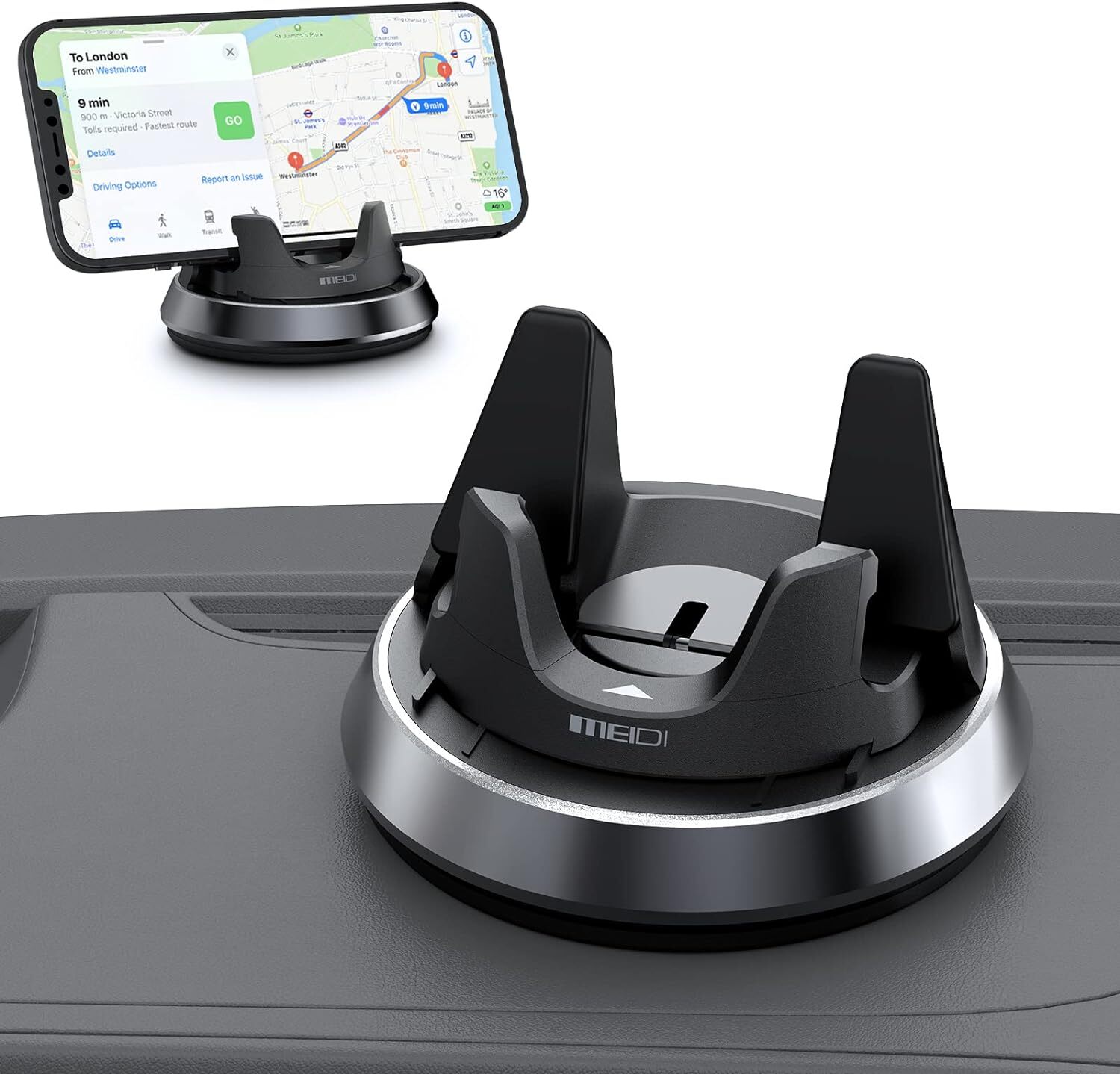 Dashboard Phone Holder Car Phone Holder Mount Thickness Adjustable Car Cell