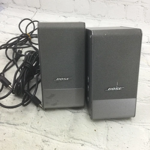 Bose Computer Music  Monitor Computer Speakers Desktop PC Silver