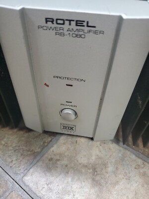 Rotel RB-1080 Silver High Current Two Channel Amplifier GOOD