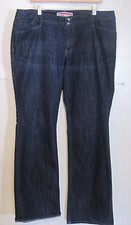 Gap misses 16 33 inch inseam dark wash bootcut jeans Very Nice b14