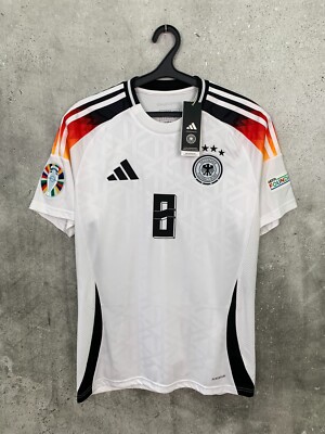 GERMANY 2024 HOME FOOTBALL SHIRT #8 KROOS ADIDAS NATIONAL TEAM
