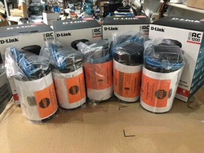 NEW***LOT of 5***D-Link DIR-850L AC1200 Dual-Band Gigabit Wireless Cloud Router