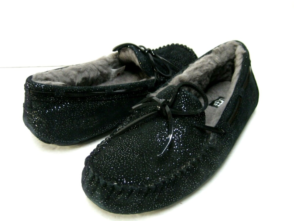 UGG DAKOTA TWINKLE WOMEN SLIPPER SUEDE BLACK US 6 /UK 4 /EU 37 /JP 23