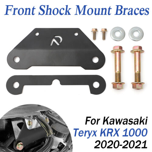 Engine Front Shock Braces Shock Bolts Nuts Set For Kawasaki KRX 1000 2020-2021 - Picture 1 of 12