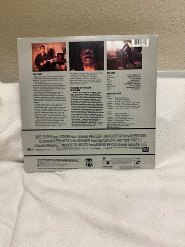 Marked for Death Laserdisc - Steven Seagal - USED!!!! - Picture 2 of 2