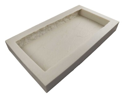 Stone Master Molds Rubber Molds for Concrete, Wall Cap Mold, 24.5''Lx12''Wx2.5''D