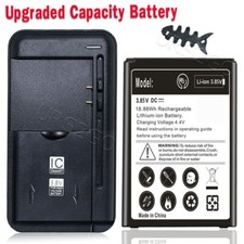 High Capacity 3220mAh Battery or USB Charger for AT T LG Phoenix 4 X210APM Phone