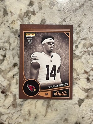 2023 Panini Instant Michael Wilson RC Studio /370