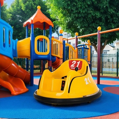 Kinder Ride on Walzer Autos mit Fernbedienung, 360 Grad Spin integrierte Musik