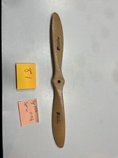 VINTAGE AIRPLANE R/C TOP FLITE WOODEN PROPELLER, 11-8 1/4 SUPER-M 81 
