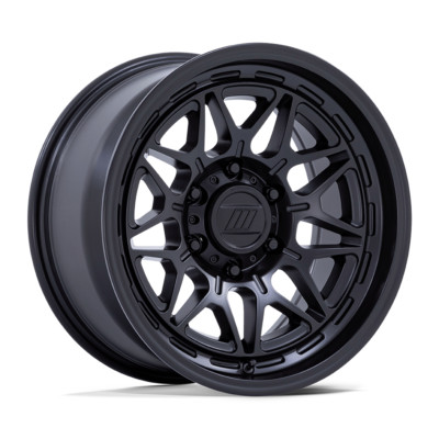 PRO COMP WHEEL Series 202 Basecamp 17X8 5X127 Offset 20 Matte Black (Qty of 4)