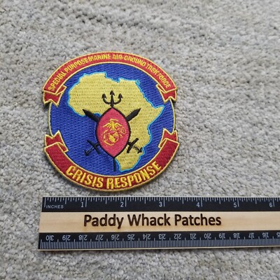 Special Purpose Marine Air Ground Task Force Crisis Response Patch Hook & Loop Y