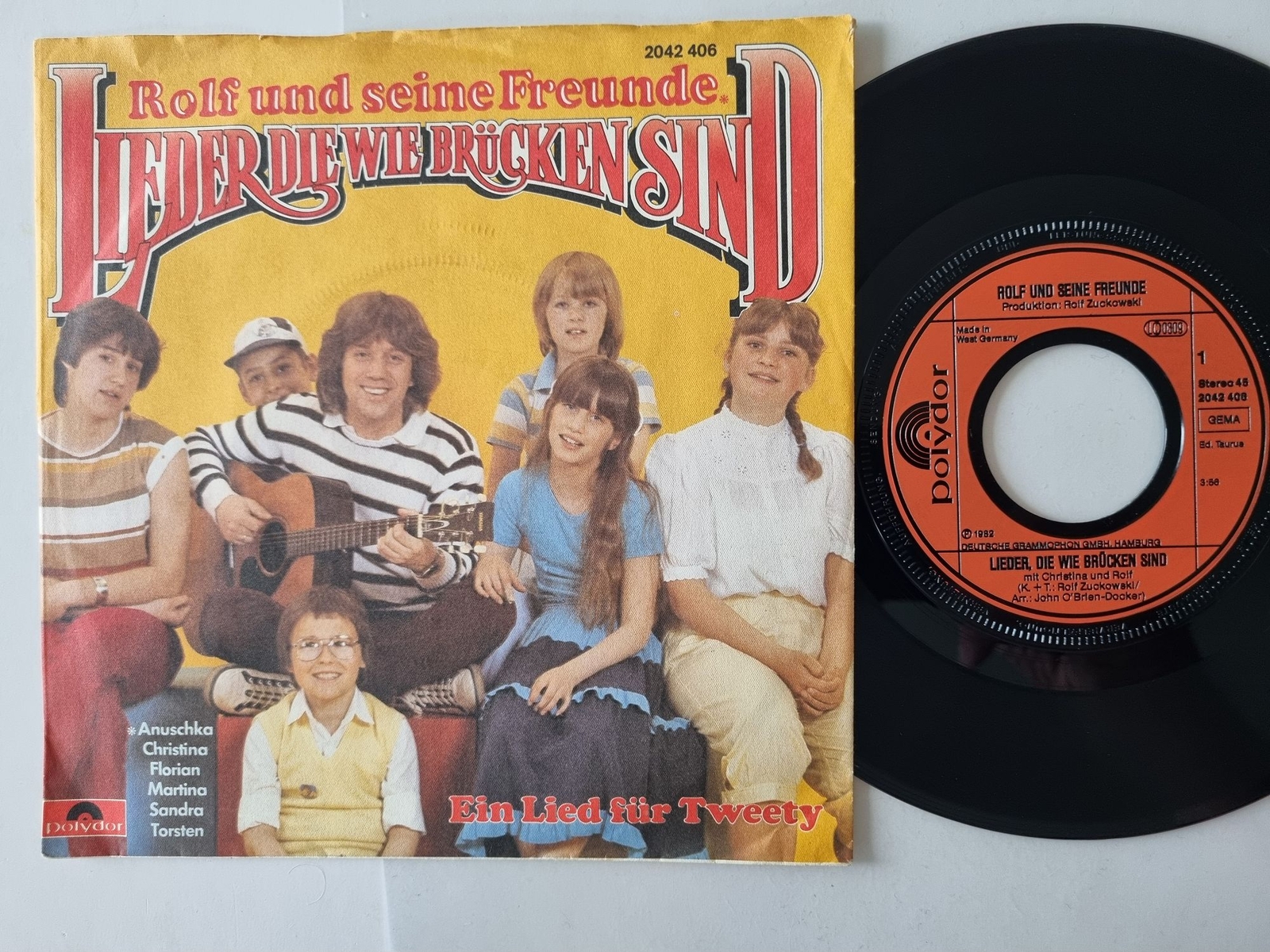 Rolf Zuckowski und seine Freunde - Lieder, die wie Brücken sind 7'' Vinyl