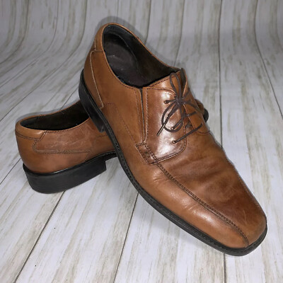 Rockport Men\'s Brown Leather Derby Oxfords with Trutech Rockport | Shoes | Rockport Trutech Lightweight Derby Shoes  main image 2