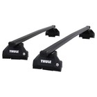 Thule Steel SquareBar Evo Roof Bars Jeep Grand Cherokee WK2 11-19 Closed Rail