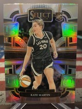 2024 Select WNBA Kate Martin Silver Concourse Rookie RC Las Vegas Aces