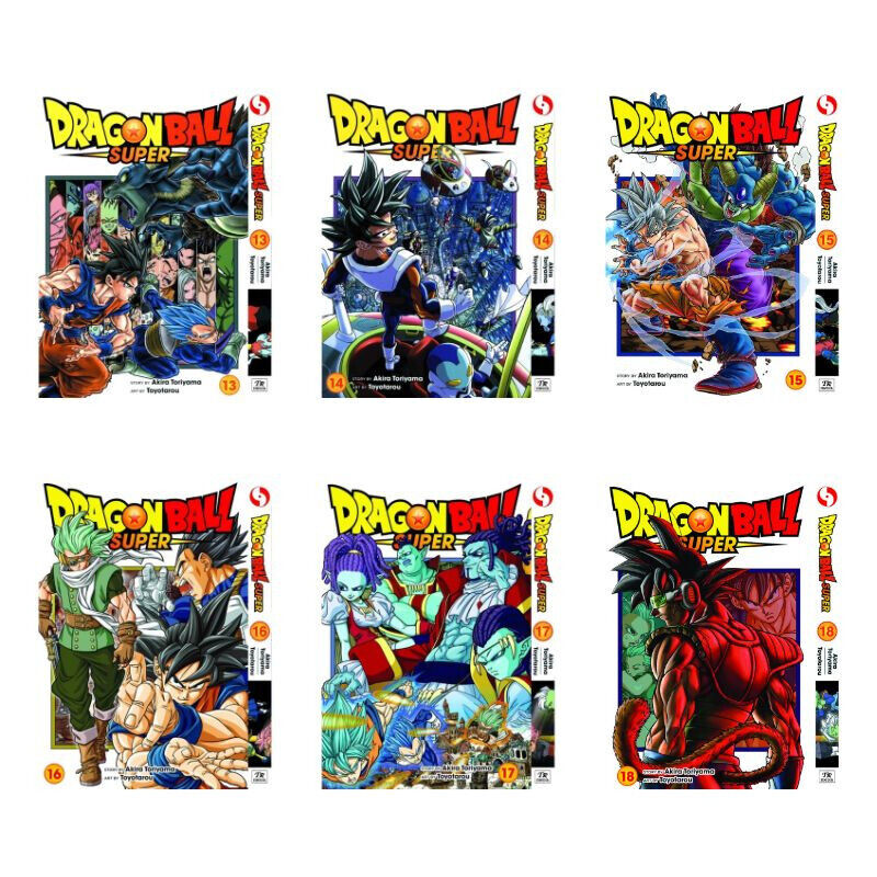 Dragon Ball Super Manga, Vol. 1-7 by Akira Toriyama