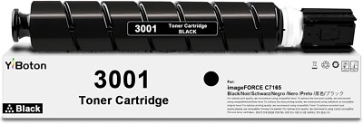 canon　Toner 3001　BK C7165 3001 Black Toner Cartridge for Canon 6492C001 imageFORCE
