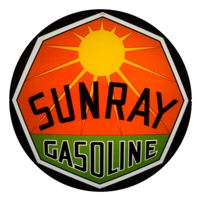 Single Sunray 13.5'' Gas Pump Lens (G232)