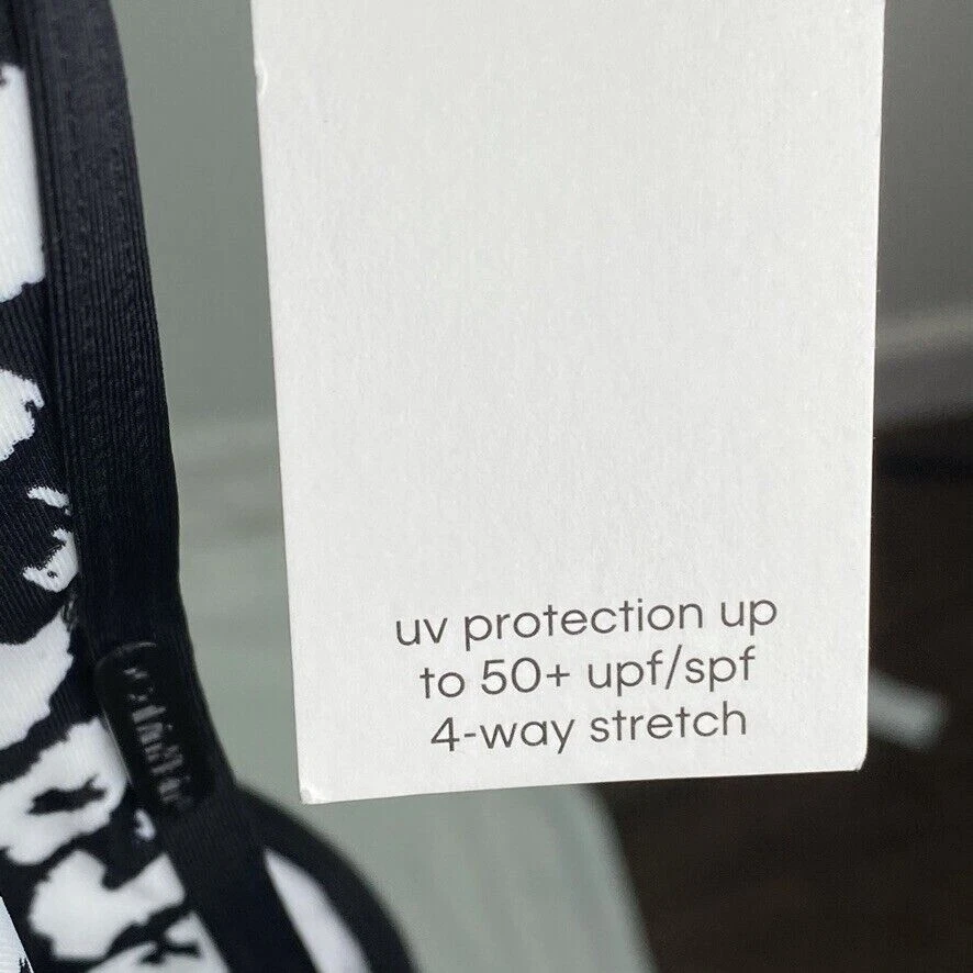 Parte inferior de bikini para mujer Calvin Klein $58 negro/blanco talla S Foto 3 de 4