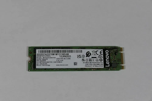 Lenovo 02JG530 / Micron 5300 Pro M.2 2280 960gb SSD SATA MTFDDAV960TDS