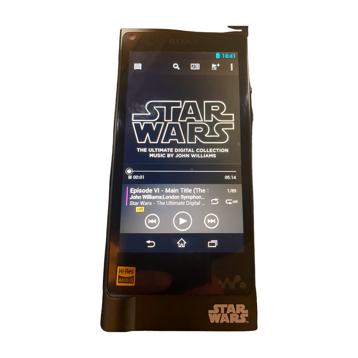 SONY Walkman NW-ZX2 STAR WARS Model Episode Sound Source SONY Walkman NW-ZX2 STAR WARS Model Episode Sound Source
