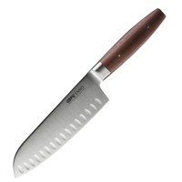 Santokumesser Enno KüChenmesser Edelstahl Kochmesser Santoku Profi Messer Scharf