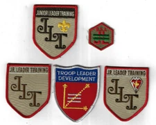 Lot of 5 BSA Junior Leader Training Patches Miscellanous Group [MA557]