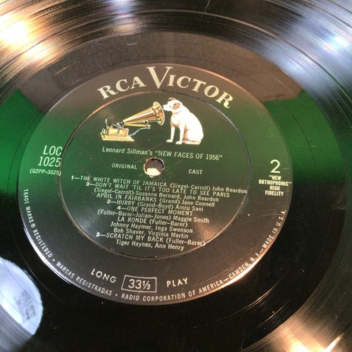 Leonard Sillman's New Faces of '56 RCA Victor LOC-1025 Original Cast LP - Picture 5 of 5