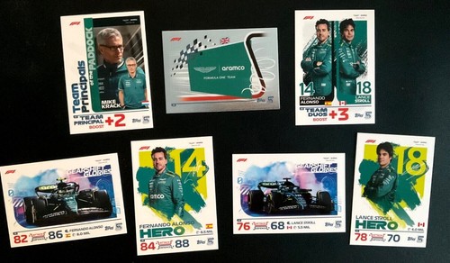 *PICK YOUR CARD* ASTON MARTIN 2024 Topps Turbo Attax Formula 1 F1 Alonso/Stroll - Bild 1 von 15