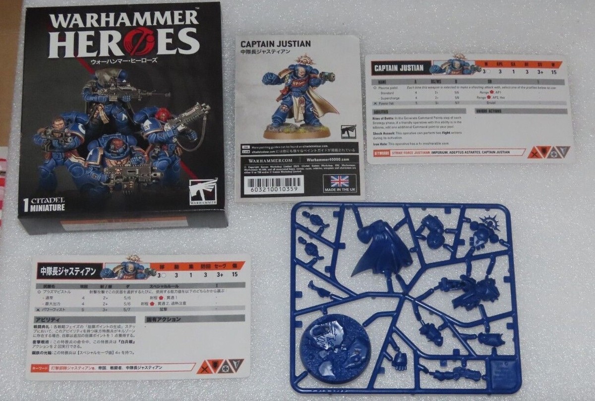 Games Workshop Warhammer 40,000 Space Marines Heroes 2023 Singles
