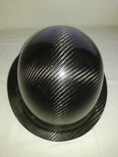 carbon fiber hard hat full brim Black-Gray ANSI/ISEA Certified 