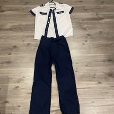 Karneval Kostüm Polizist, Detektiv, NYPD-cop, Uniform, 5 tlg.