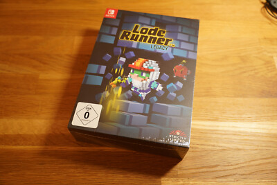 Lode Runner Legacy Collectors Edition Nintendo Switch - Streng limitiert - NEU