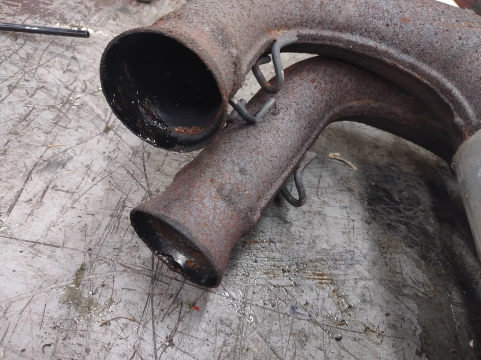 Yamaha SRX 600 1998 tubo de escape intermedio 8df-14610-00-00 RW5509 Foto 3 de 4