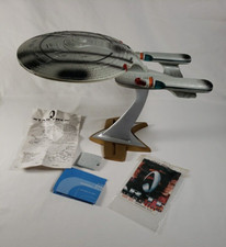 Playmates Star Trek TNG Generations Enterprise NCC-1701D Battle Damage Ship Work