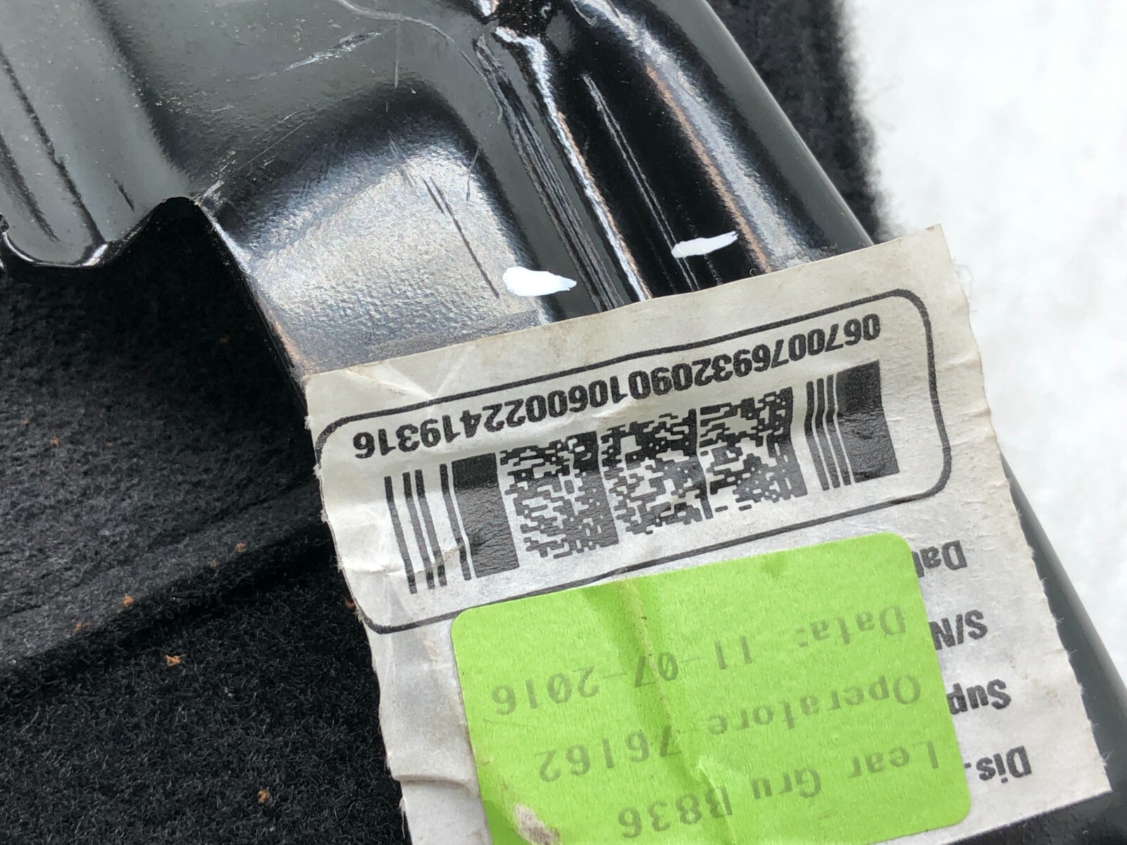 2014-2019 MASERATI GHIBLI SQ4 RIGHT PASSENGER REAR LEATHER SEAT OEM.