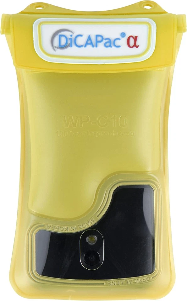 Capa impermeável Dicapac WP-i10 para iPhone 4, 4S e 3G/3GS - Amarela - Imagem 2 de 2