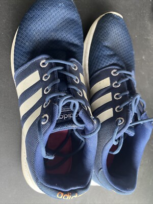 ADIDAS CLOUDFOAM BLUE/WHITE WOMENS SHOES SNEAKERS LIGHT WEIGHT
