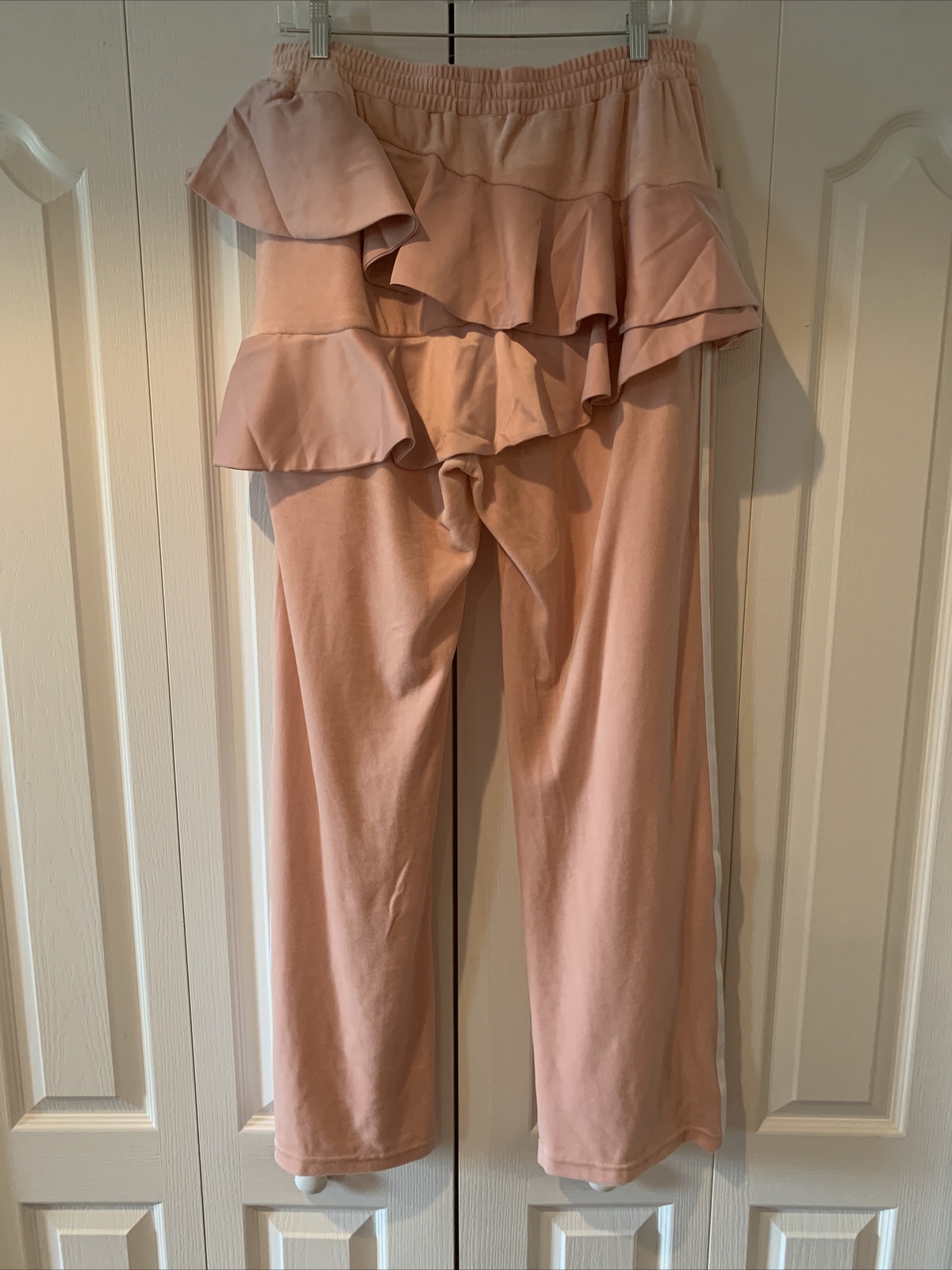 Adidas Originals Women's J Koo Pink Track Pants Sz L FT9892 NWT $110 image 4