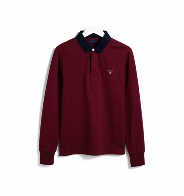 polo gant uomo manica lunga