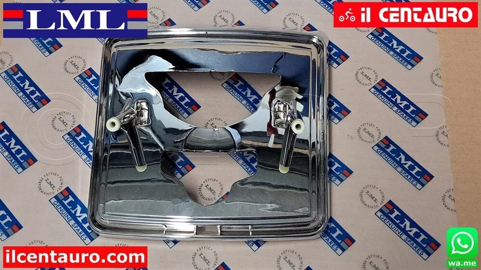 SF284-0185/3 BASE FANALINO POSTERIORE CROMATO LML STAR 125 151 Automatic 200 4T - Immagine 4 di 4